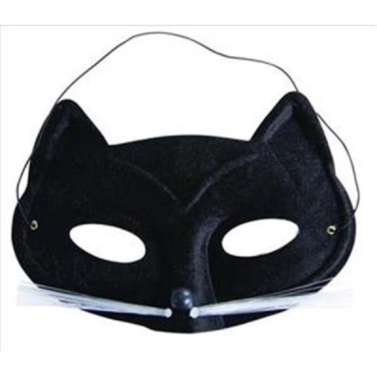 Loup de Chat noir pour deguisement et carnaval