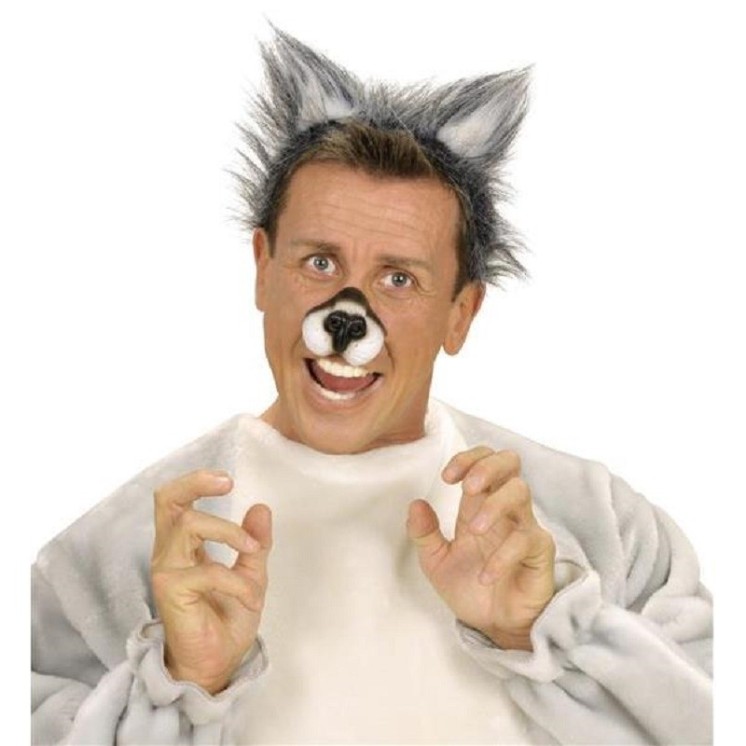 Serre tête oreilles de loup