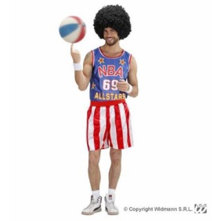 Déguisement de joueur de basket, basketteur,NBA, Allstars, Harlem Globetrotter