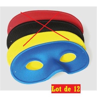 LOT A PRIX PRO: 12 Loups Bleu pour carnaval venitien GM