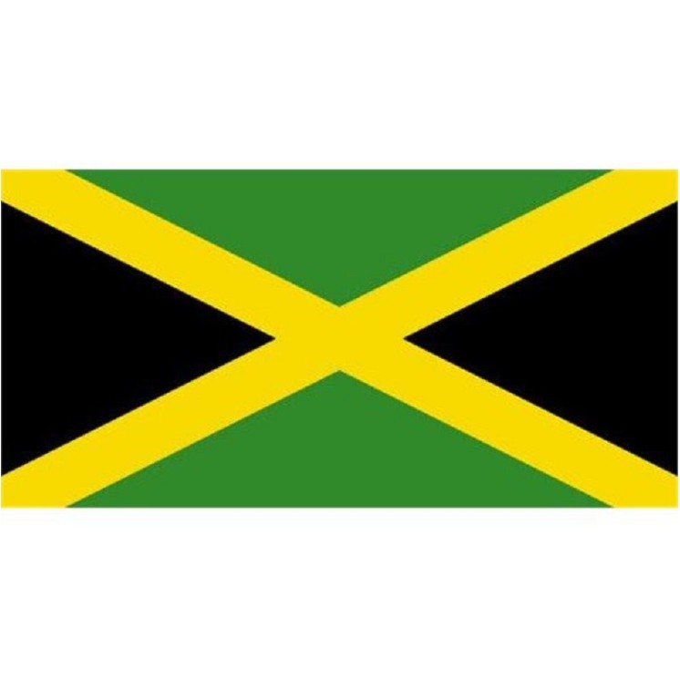Drapeau Jamaïque, Jamaïcain pour Manifestation, Défilé, 0.90 x 1.50m