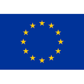 Drapeau Europe, Européen, Union européenne, UE, Manifestation, Défilé, 0,90 X 1,50m
