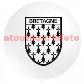 1 Ballon Ø91cm "Bretagne" (Imprimé 2 faces)