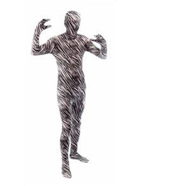 Déguisement, combinaison moulante "Zèbre" Morphsuit