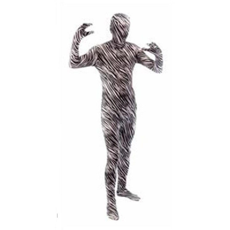 Déguisement, combinaison moulante "Zèbre" Morphsuit