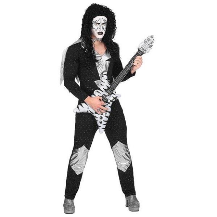 Déguisement de Rock star - Kiss - Gene Simmons - Paul Stanley
