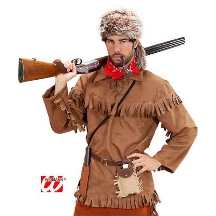 Déguisement de Trappeur, Davy Crocket, The Revenant, Farwest, Western