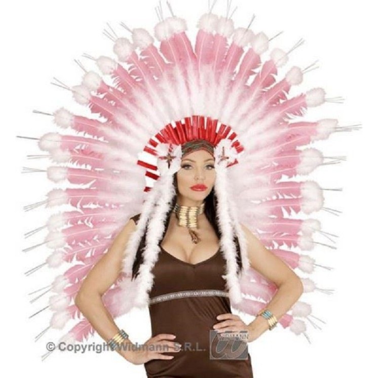 Coiffe de Grand Chef indien luxe (femme)