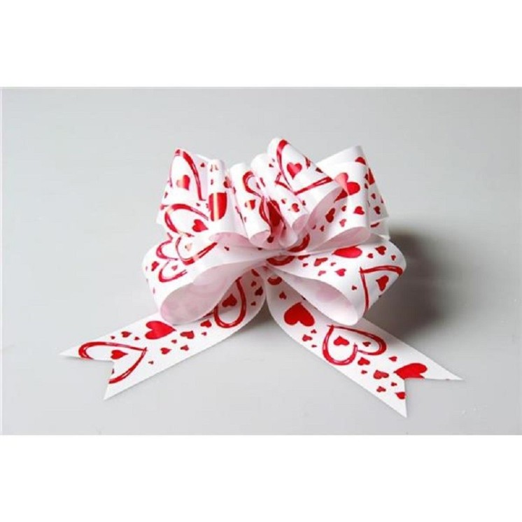 Noeud rapide à Tirette Papillon 50mm / 115cm "Coeur" (pièce)