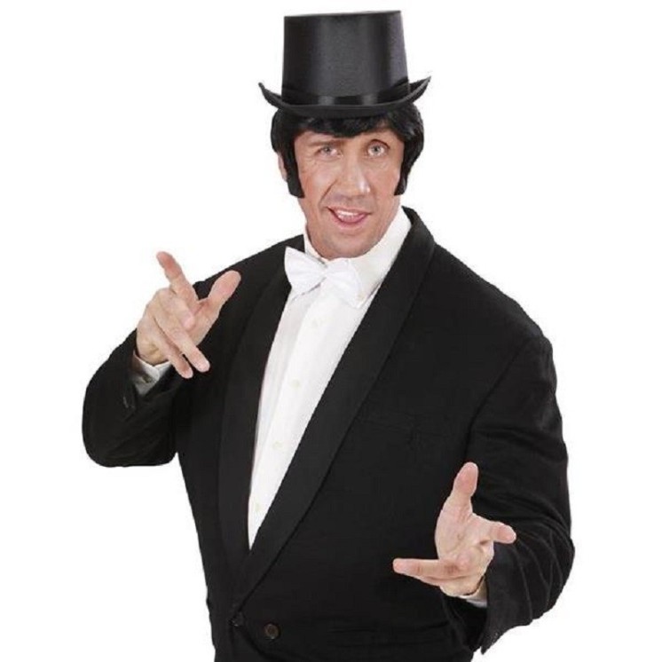 Noeud papillon blanc pour deguisement mariage cérémonie, conscrits