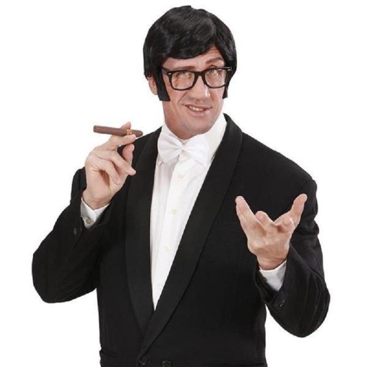 Noeud papillon blanc pour deguisement mariage cérémonie, conscrits