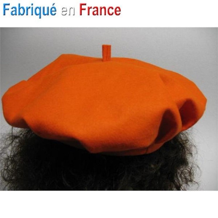 Beret Basque pour deguisement ou defilé de conscrits (8 coloris au choix)
