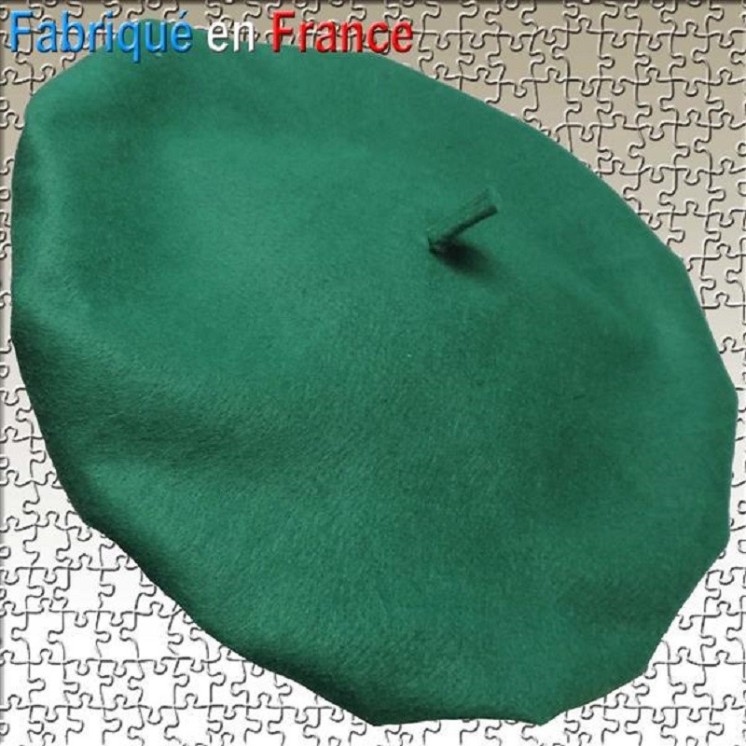 Beret Basque pour deguisement ou defilé de conscrits (8 coloris au choix)