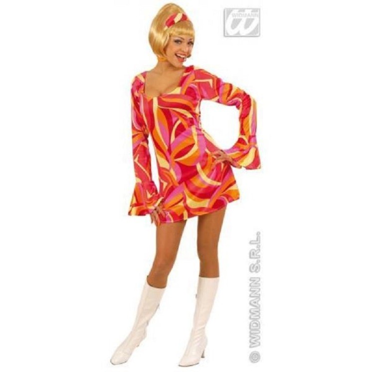 Déguisement Robe Sixties-Seventies 1960-1970 adulte