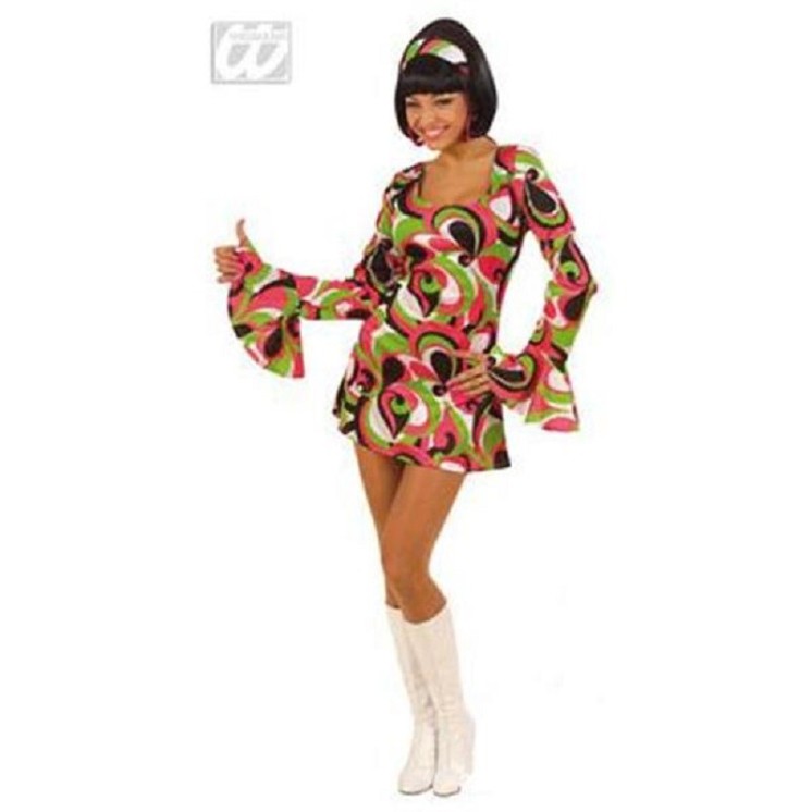 Déguisement Robe Sixties-Seventies 1960-1970 adulte