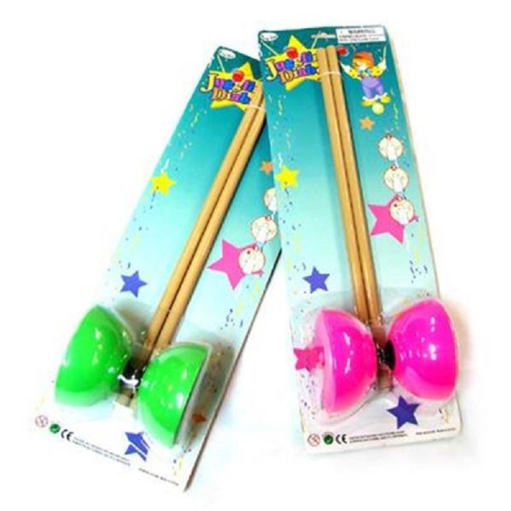 Diabolo de jonglage (coloris aléatoire)