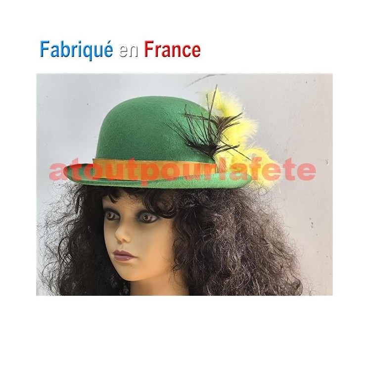 Chapeau Sainte Catherine "Vinciane" (Feutre)