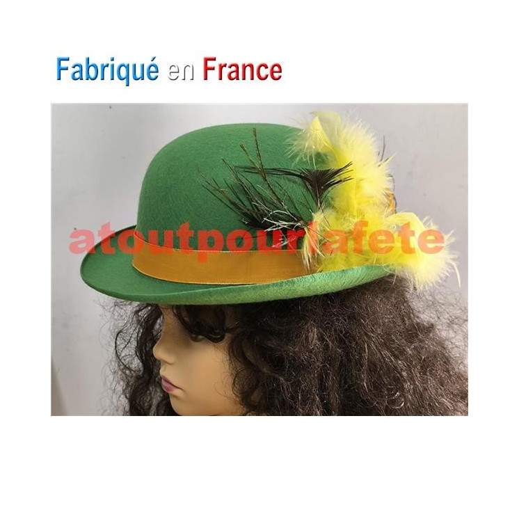 Chapeau Sainte Catherine "Vinciane" (Feutre)