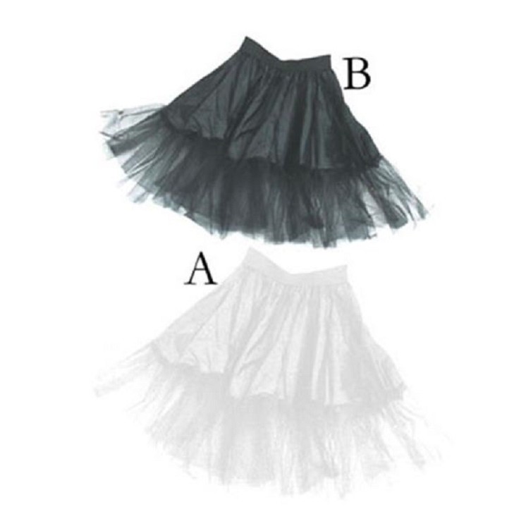 Jupon noir  "Sixties" adulte (taille elastique 36/42)