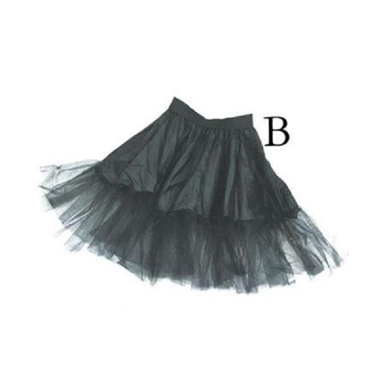 Jupon noir  "Sixties" adulte