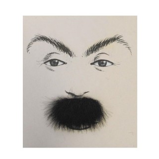 Moustache de Charlot - Dupont et Dupond (carte)