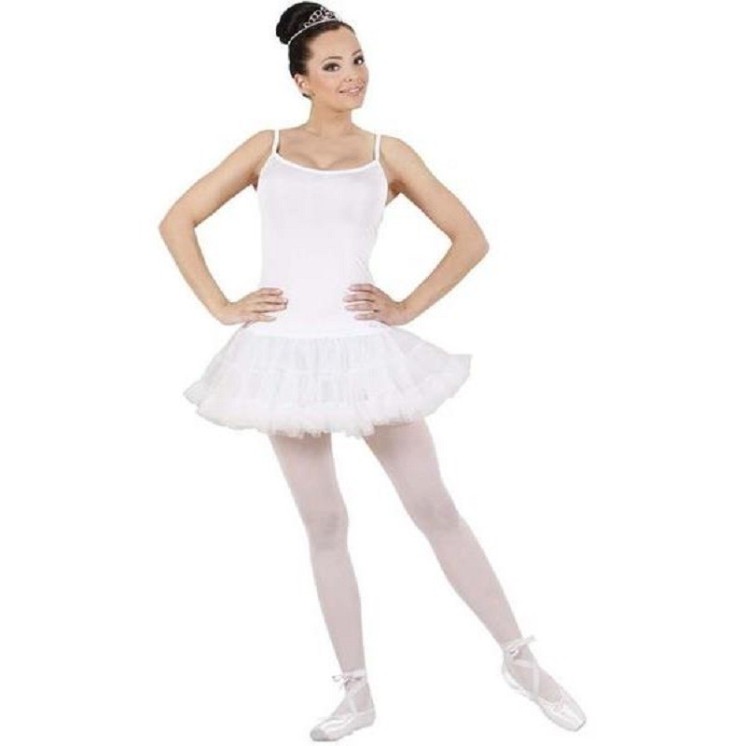 Déguisement,de Ballerine, Tutu blanc de Danseuse Etoile , Ange (taille S et M)