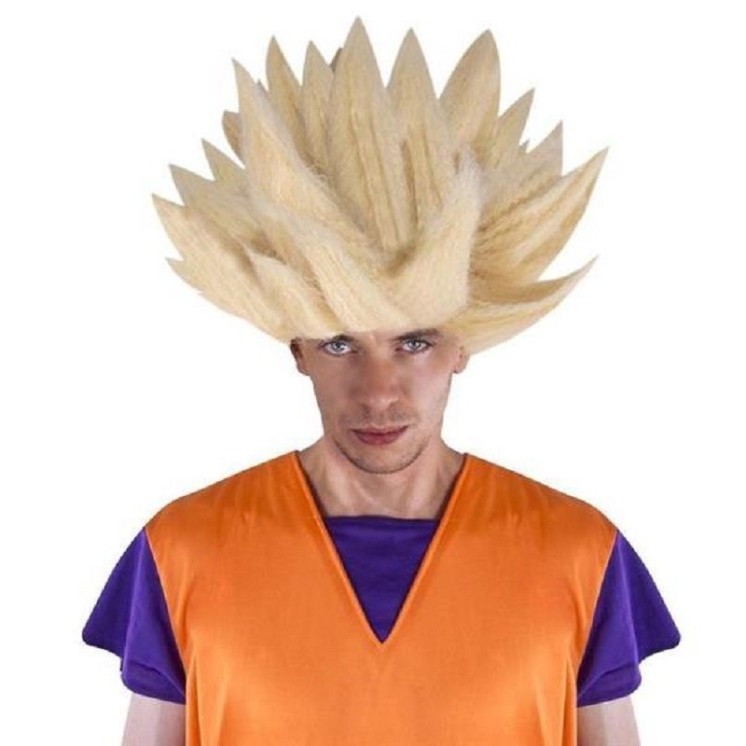 Perruque Dragon Ball Z Blonde