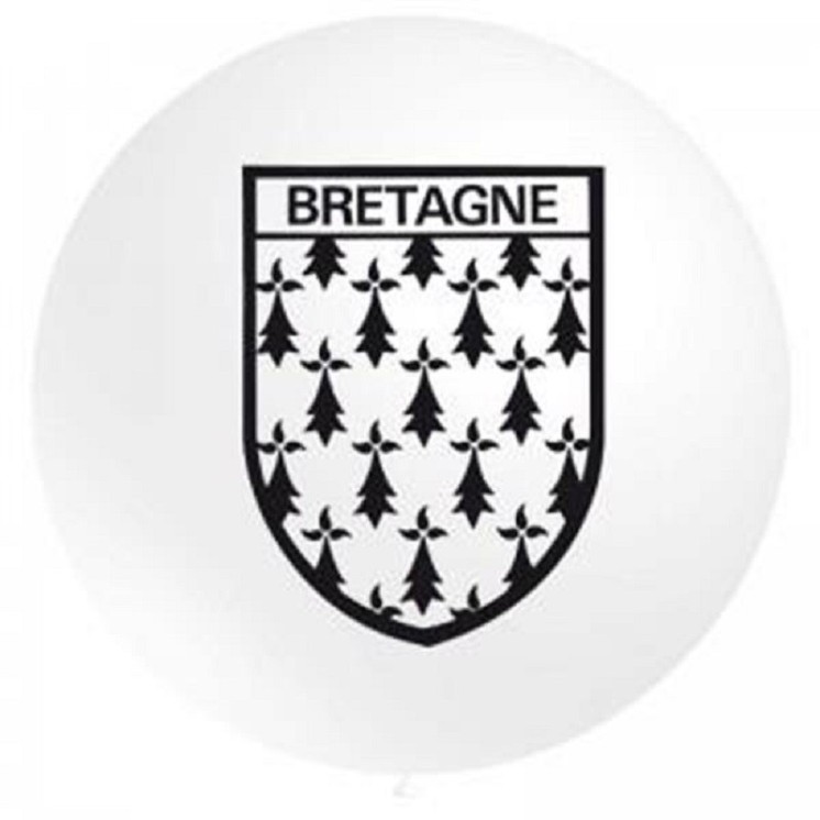 1 Ballon Ø91cm "Bretagne" (Imprimé 2 faces)