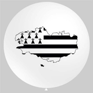 1 Ballon Ø91cm "Bretagne" (Imprimé 2 faces)