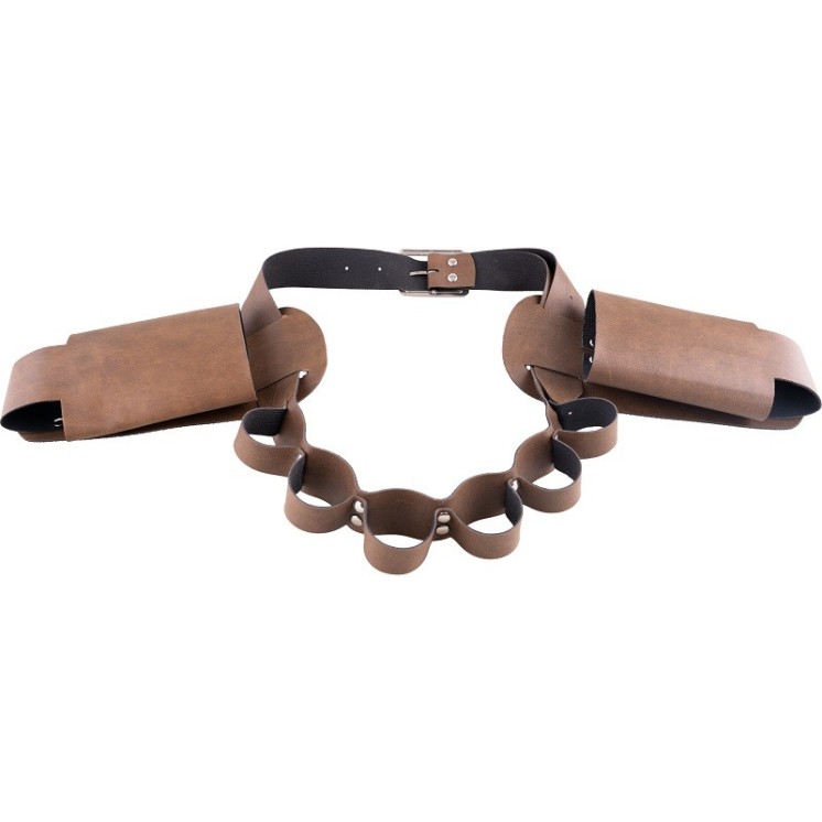 Holster Porte-bouteille avec 6 shooters en plastique