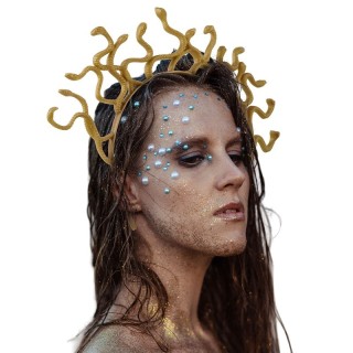 Coiffe Diadème Meduse