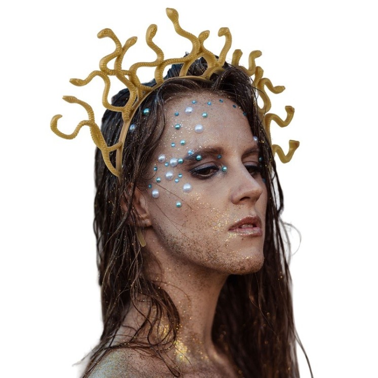 Coiffe Diadème Meduse