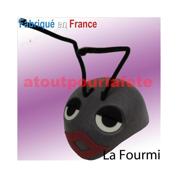 Chapeau de Fourmi, coiffe, Fables La Fontaine