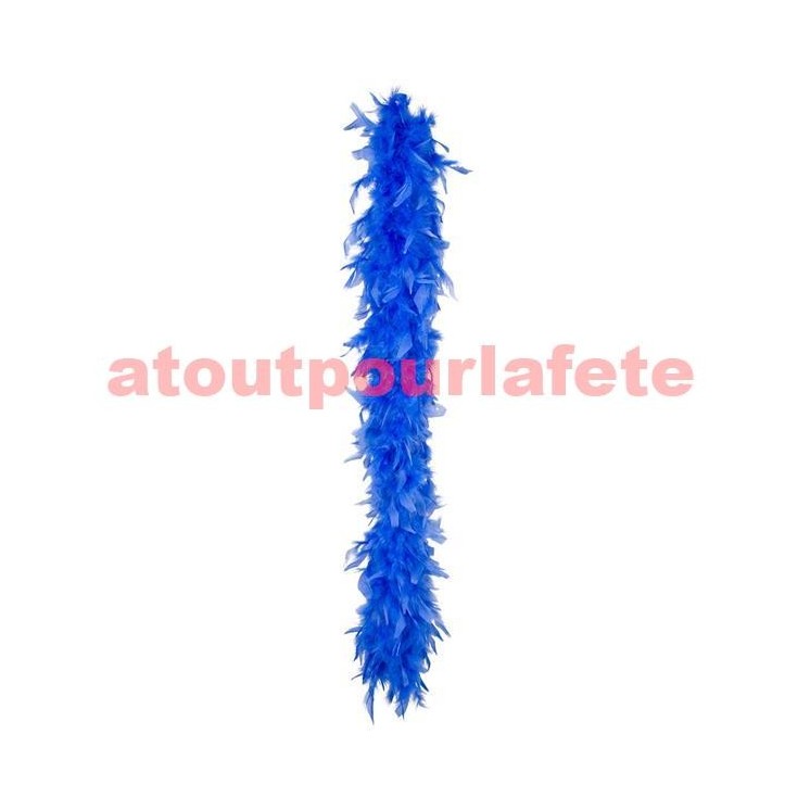 Boa en plumes 2m - 45grs - accessoire de deguisement pour thème Charleston - Cabaret -