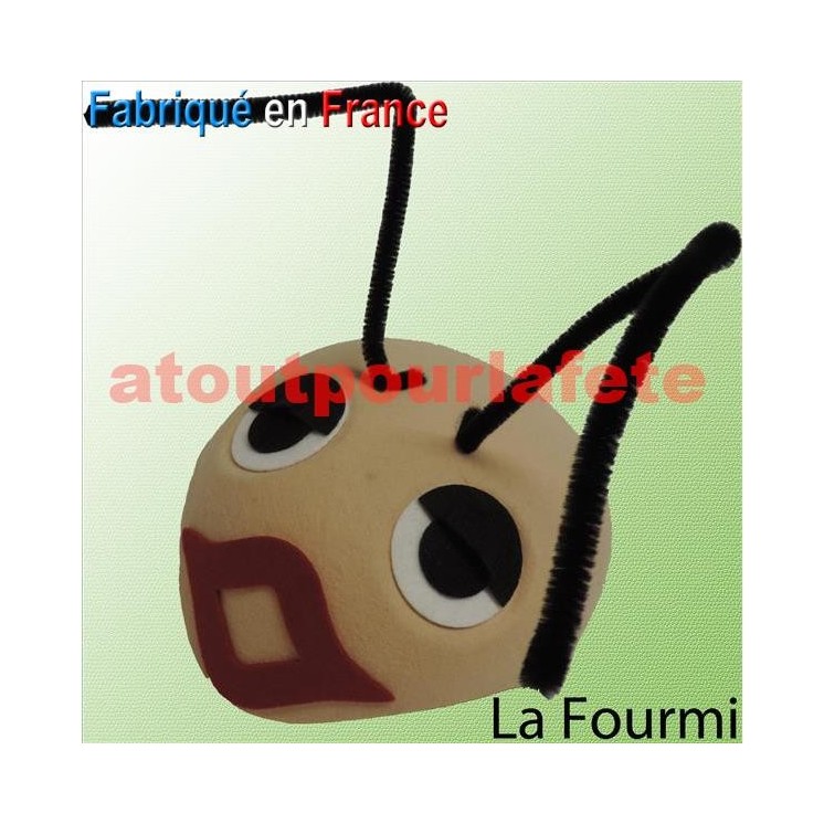 Chapeau de Fourmi, coiffe, Fables La Fontaine