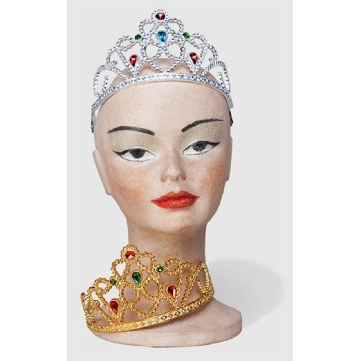 Diadème de Princesse (2 coloris au choix Or ou argent)