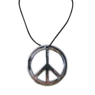Médaillon Hippie "Peace n' Love"