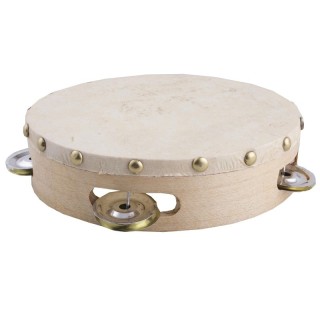 Tambourin avec peau pour deguisement de Tzigane, Esmeralda, Ø20cms