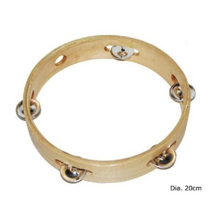 Tambourin sans peau pour deguisement de Tzigane, Esmeralda, Ø20cms