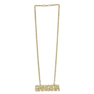 Collier Gangsta  Gangster avec strass