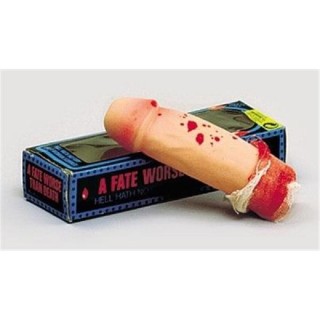 Zizi coupé ensanglanté, blessé