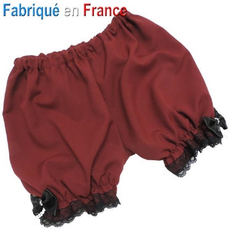 Panty French Cancan - Belle Epoque - La Goulue - deguisement (6 coloris au choix)
