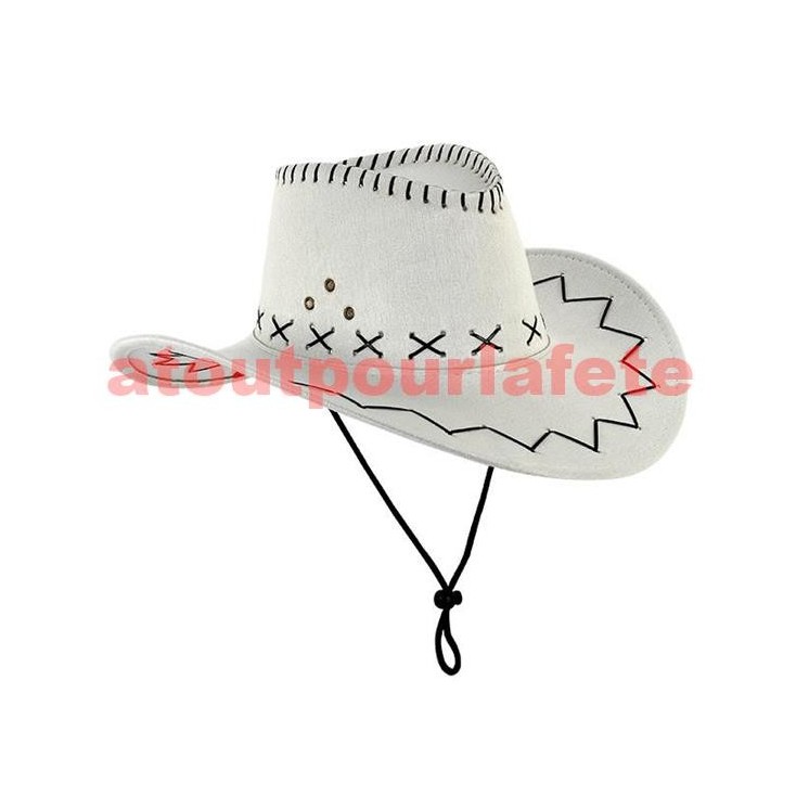 Chapeau Cow boy pour deguisement et soirée Farwest Western