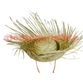 Chapeau de paille hawaïen - caraïbes