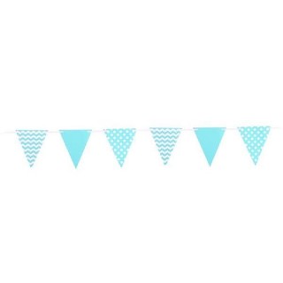 Guirlande fanions Baby Shower  15x18cm en 3,60m