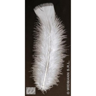 Plumes Blanches 10cms (palette de dinde) (sachet de 50)