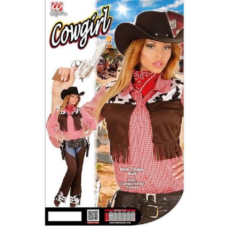Déguisement de Cow Girl, Country (taille S)