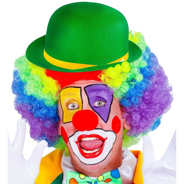 Chapeau melon vert pour Saint Patrick , Leprechaun, tournesol, clown