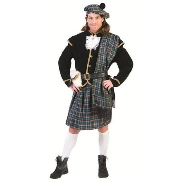 Déguisement d'Ecossais, Braveheart (adulte - 2 tailles au choix)