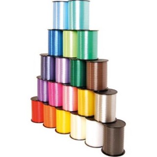 Bobine de ruban bolduc pour ballons, papier cadeaux, Décoration  (bobine de 500m)